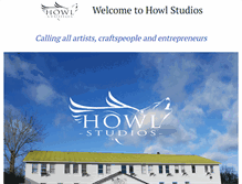 Tablet Screenshot of howlstudios.com